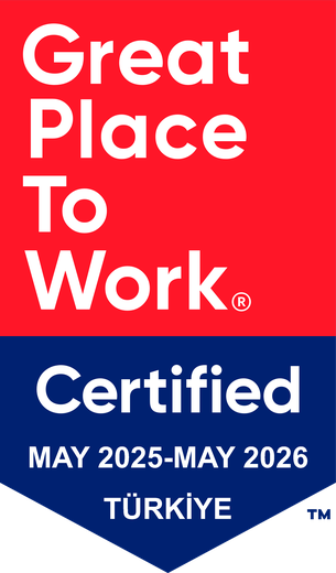 Great Place to Work Certified – May 2025-May 2026 Türkiye